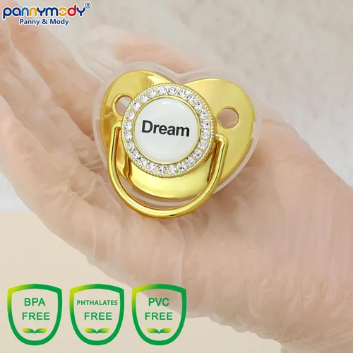 Miniatura 5 de 4 unidades, chupete personalizado con nombre, clip para chupete personalizado, regalo de bebé para niños y niñas recién nacidos, accesorio de bebé