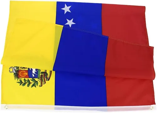 Miniatura 2 de Bandera de Venezuela de 7 estrellas 1954 Banderas de la República de Venezuela con ojales de latón de 3 x 5 pies