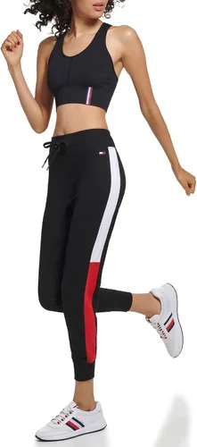 Miniatura 5 de Tommy Hilfiger Pantalones deportivos suaves y cómodos con cintura fruncida para mujer