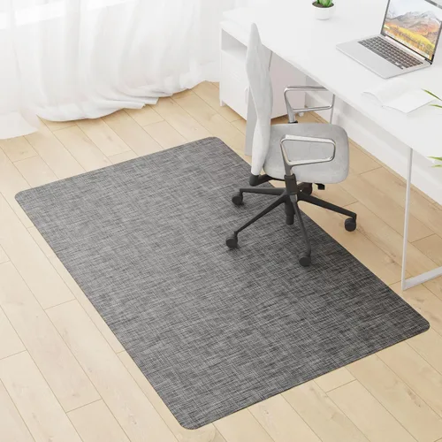 Miniatura 14 de Tapete para Silla de Oficina para Piso de Madera Dura, 48" x 30" Tapete de Vinilo Transparente para Silla de Escritorio Protector de Piso para Silla