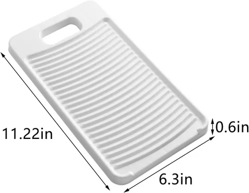 Miniatura 2 de Mini tabla de lavado de manos, plástico antideslizante personal tabla de lavado de manos, ropa interior, herramienta de lavado portátil
