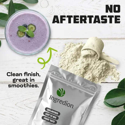 Miniatura 3 de Polvo de proteína de guisante – 44 libras de proteína a base de plantas – Polvo aislado para bebidas, aperitivos, batidos – Sabor limpio y sin sabor