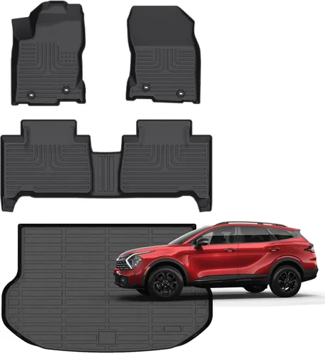 Miniatura 20 de Alfombrillas antideslizantes para automóvil, alfombrillas para todo tipo de clima, accesorios de forro para maletero