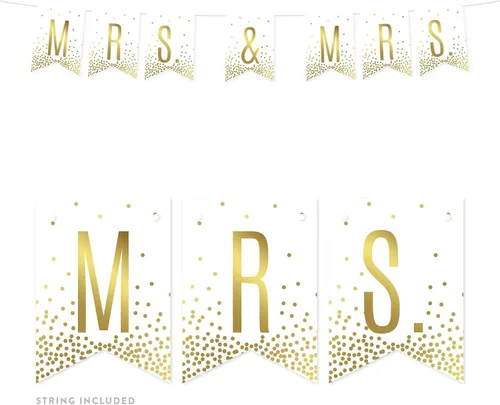 Miniatura 9 de Andaz Press Decoraciones divertidas de pancarta con diseño de confeti dorado metálico sobre blanco para fiestas de jubilación, la aventura comienza