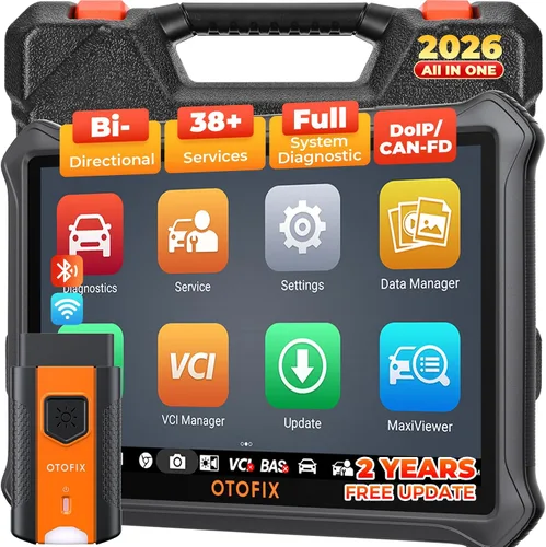OTOFIX Herramienta de escaneo bidireccional D1 Lite con actualizaciones gratuitas de 2 años, escáner de diagnóstico automotriz para todo el sistema