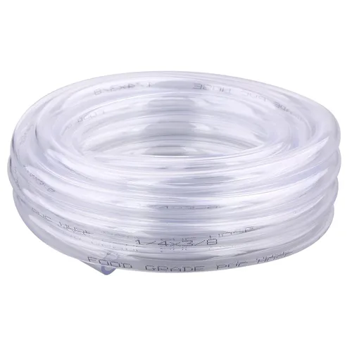 Miniatura 10 de Tubo de vinilo transparente - Tubo de PVC de 1/2" ID 5/8" OD, manguera de plástico flexible de grado alimenticio para elaboración casera de cerveza