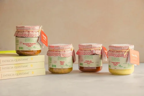Miniatura 8 de Patricia Quintana Auténtico paquete de muestras de salsa mexicana – Disfruta de tomate asado y salsa jalapeño, salsa jalapeño extra picante, salsa