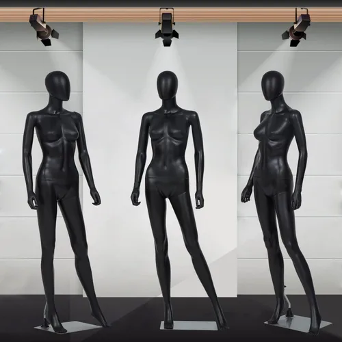 Miniatura 6 de Maniquí femenino de cuerpo completo de 70 pulgadas, forma de vestido de torso cuerpo de maniquí ajustable desmontable cuerpo completo con cabeza