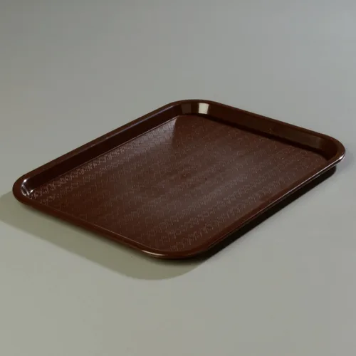 Miniatura 6 de CFS CT141869 Bandeja estándar para cafetería/comida rápida, 14 x 18 pulgadas, chocolate (paquete de 2)
