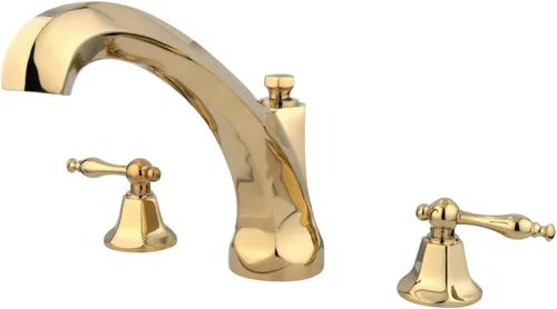 Miniatura 5 de Kingston Brass KS4325NL Grifo de bañera romana metropolitana, 9.25 x 8 x 2.88, bronce aceitado Oil Rubbed Bronze
