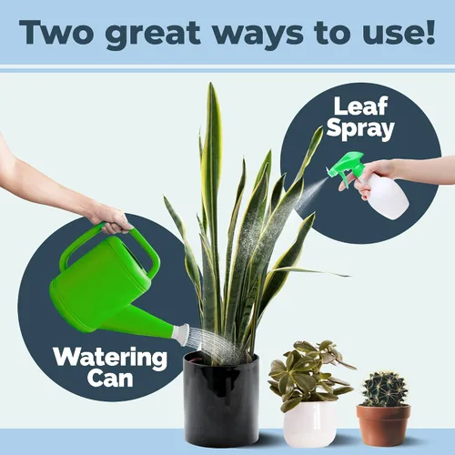 Miniatura 4 de Alimento para plantas suculentas para suculentas, cactus, jade y aloe, fertilizante líquido para plantas de interior, 1 galón (128 onzas)