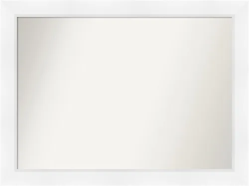 Miniatura 45 de Amanti Art Espejo de pared blanco de 30 x 42 pulgadas, espejo de baño rectangular blanco para decoración de pared de sala de estar, marco Parlor