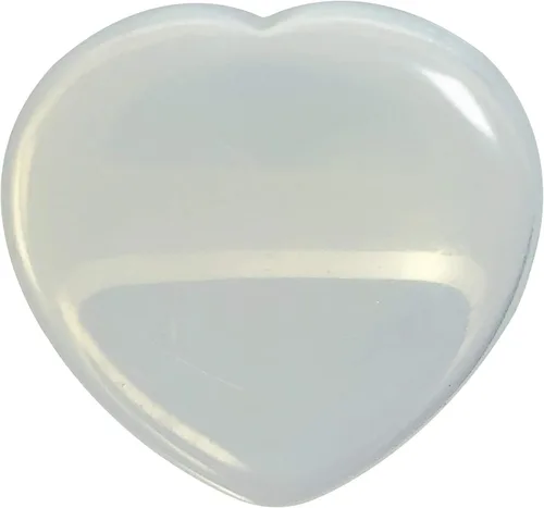 Miniatura 13 de Fekuar Piedra natural de flor de cerezo, ágata de cuarzo para el pulgar, tallada a mano, cristal curativo en forma de corazón, piedra para aliviar