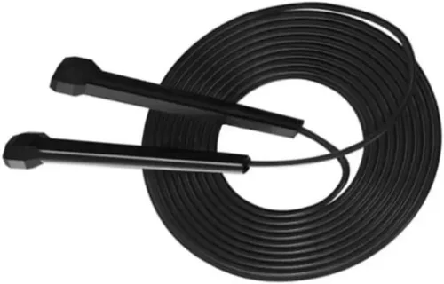 Miniatura 4 de Cuerda de saltar de longitud ajustable para entrenamiento de fitness y resistencias con mango antideslizante para niños y adultos