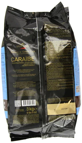 Miniatura 3 de Valrhona Chocolate negro - 66% cacao - Caraibe - 6 libras 9 oz bolsa de feves