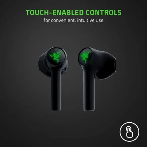 Miniatura 7 de Razer Hammerhead True Wireless X Earbuds: controladores personalizados de 0.512 in - Bluetooth 5.2 con emparejamiento automático - Modo de juego