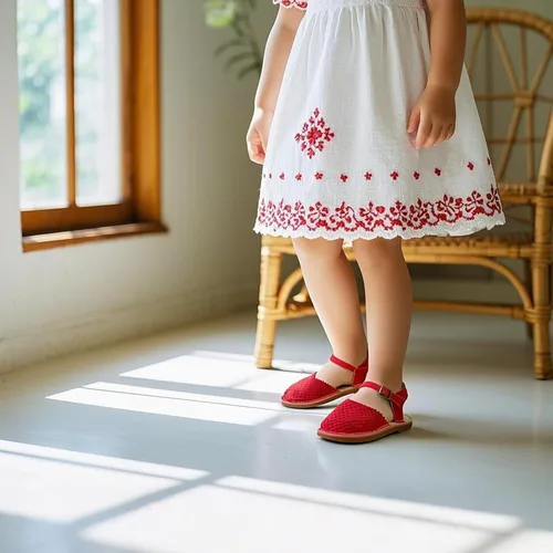 Miniatura 67 de THEE BRON Sandalias cómodas para niñas, zapatos para niños, sandalias rellenas