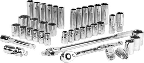 Miniatura 2 de Performance Tool W32905 Juego de mecánico de accionamiento de 1/2 pulgada, 40 piezas