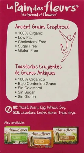 Miniatura 3 de Le Pain des Fleurs Pan crujiente, grano antiguo, 4.4 onzas (145253)
