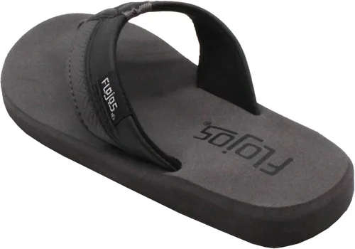 Miniatura 5 de Flojos Kid's Ryan Sandal, Tutone Strap With Arch Support, GrayBlack