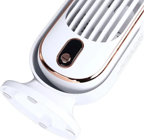 Miniatura 8 de Ventilador de torre, ventilador de mesa con 5 velocidades, funcionamiento ultra silencioso, ventilador de torre de motor sin escobillas para Blanco