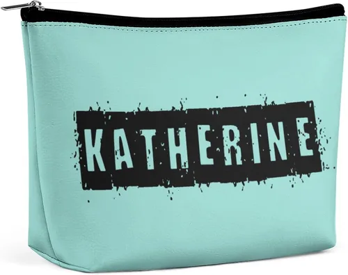 Miniatura 11 de Bolsa de maquillaje personalizada del alfabeto A-Z, con monograma floral, bolsa de cosméticos con nombre personalizado, bolsa de maquillaje pequeña