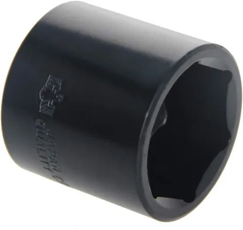 Miniatura 9 de Auniwaig Zócalo de impacto poco profundo de 1/2", métrico de 6 puntos, enchufes poco profundos de 1-1/8", Cr-V