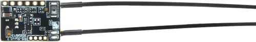 FrSky Archer Plus RS Mini SBUS/FBUS/F.Port Receptor - Pequeño receptor ligero de 16 canales con control de rango completo OTA S.Port Redundancia y