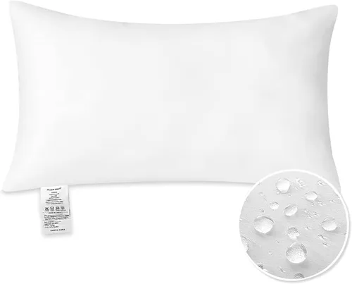 Miniatura 6 de OTOSTAR Almohada impermeable de alta calidad para exteriores, resistente al agua, 12 x 20 pulgadas, relleno de almohada decorativa para sofá, funda