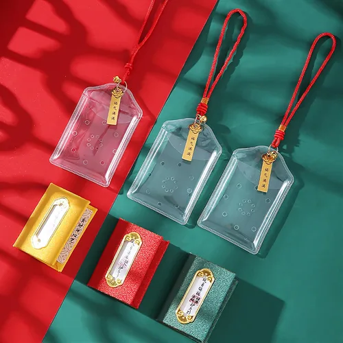 Miniatura 4 de 2 piezas de omamori japonés para bendición amor/matrimonial/tradicional hecho a mano