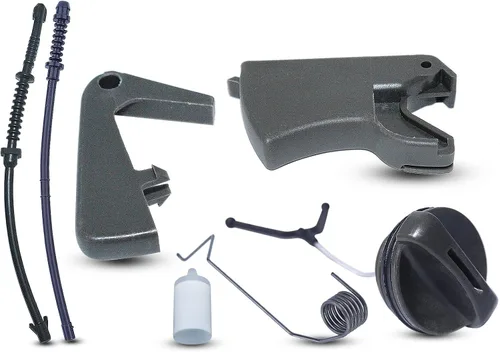 Miniatura 5 de Para Husqvarna 445 445E 450 450E para motosierra, kit de gatillo del acelerador, 544099801, 544099701, 544099901, 544128601, 577535101, 577535101