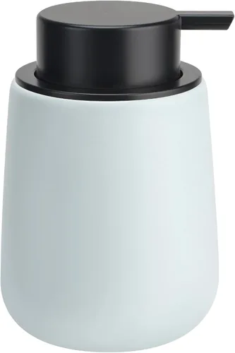 Miniatura 26 de Dispensador de jabón de cerámica con bomba fácil de prensar, dispensador de líquido de loción de manos para champú, baño, cocina, 12 onzas