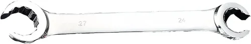 Miniatura 4 de Llave de tuerca acampanada, llave de tubo de freno, llave de extremo abierto doble para tubo de combustible compensado, acero al cromo vanadio
