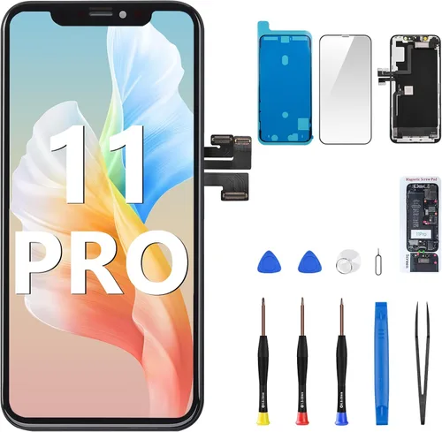 Miniatura 7 de [OLED] para iPhone 11 Pro Reemplazo de pantalla con altavoz frontal 5.8" OLED 3D Touch Display Digitizer Full Assembly Proximity Sensor Fix Tool