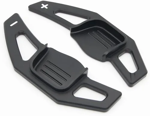 Miniatura 3 de SANRILY Cubiertas de aluminio negro de la palanca de cambios del volante para KIA K3 Forte Koup SX 2015 2016 GT SW 2013 2014 Paddle Shifter