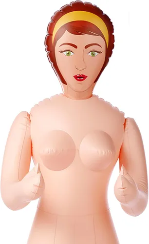 Miniatura 16 de Liliful Muñeca Hinchable de 59 Pulgadas, Figura de Tamaño Real Graciosa, Ideal para Regalo de Broma en Despedidas de Soltero, Accesorios