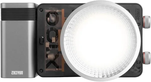Miniatura 2 de Zhiyun X100 PRO - Luz de fotografía bicolor de 100 W, CRI 95+, TLCI 97+, temperatura de color 2700K-6500K, compatible con Bluetooth y control