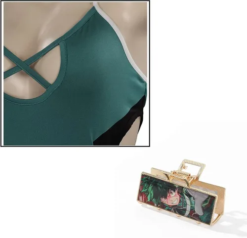 Miniatura 5 de FPING Traje de baño de una pieza para mujer, traje de baño de una pieza de Ochako Uraraka