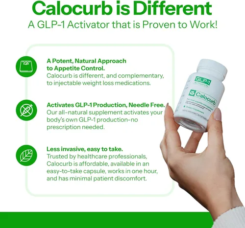 Miniatura 4 de Suplemento para control de calorías 6X Activador natural de GLP-1, fórmula oficial y patentada de Amarasate, suplemento dietario basado en plantas