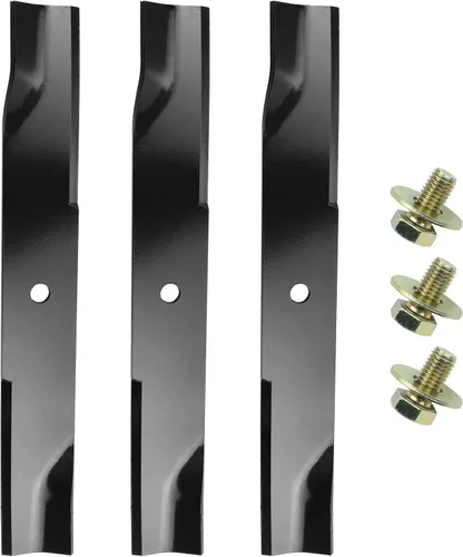 Miniatura 10 de Paquete de 2 cuchillas para cortacésped 108-9764-03 Toro de 22 pulgadas que sustituyen a la cuchilla Toro 131-4547-03, 131-4546-03,104-8697-03