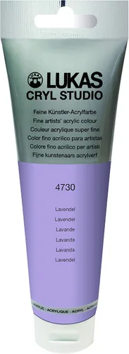 Miniatura 76 de Lukas CRYL Studio Artist - Pintura acrílica para artistas, Alizarín Carmesí, tubo de 125 ml - Pinturas acrílicas de alto pigmento para pintura