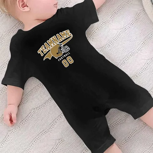 Miniatura 78 de Traje de fútbol personalizado para bebé, hace que tu bebé nombre y número de ropa de fútbol regalos