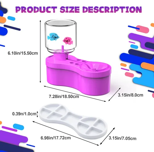 Miniatura 5 de Nueva versión 2026 Limpiador y lavadora de pinceles - Diseño avanzado resistente a fugas para pinturas acrílicas, acuarela y a base de agua