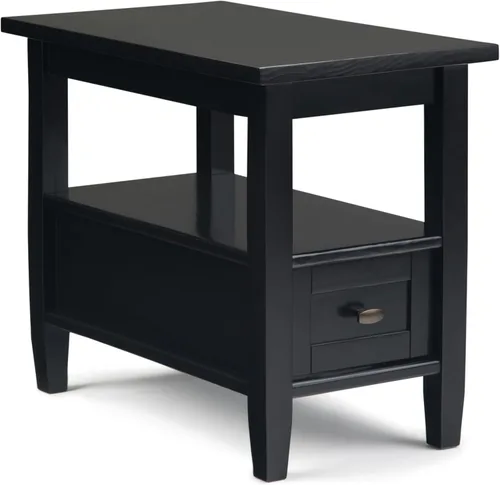 Miniatura 30 de Mesa de café Simpli Home Shaker, color marrón miel, Madera, Marrón (Tobacco Brown)