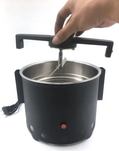 Miniatura 5 de Enfriador de grano de café de 1.1LB Máquina de enfriamiento de tostado eléctrico Placa de enfriamiento de grano de café giratoria con pantalla