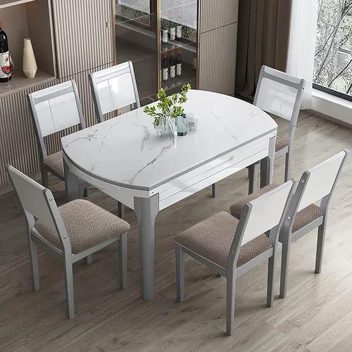 Miniatura 2 de Genina Fundas de Asiento Impermeables para Sillas de Comedor Fundas de Sillas de Comedor Fundas de Asiento de Sillas de Cocina Fundas Deslizables
