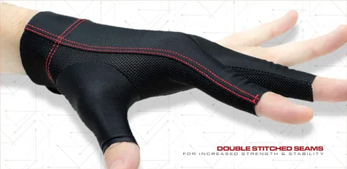 Miniatura 6 de Guante de billar Cuetec Axis - Se ajusta a la mano izquierda