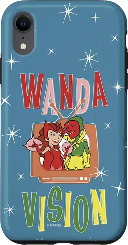 Miniatura 25 de Marvel WandaVision Wanda & Vision Retro TV Artwork - Carcasa para iPhone 17
