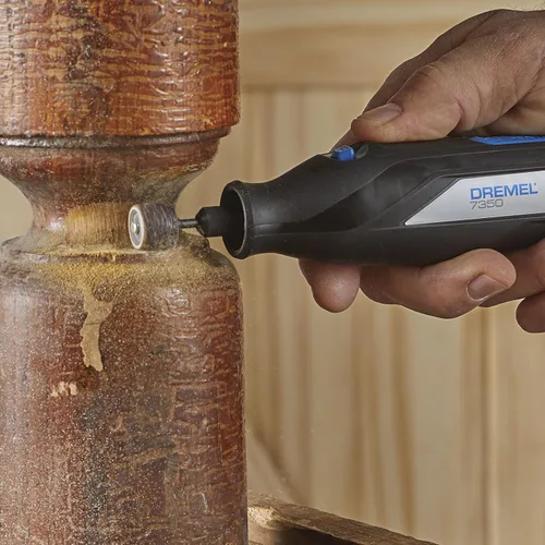 Miniatura 3 de Dremel Tambor de lijado 407 banda de lijado de grano 60 de para uso con herramientas rotativas