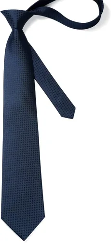 Miniatura 100 de HISDERN Conjunto de corbata a cuadros a cuadros pañuelo tejido clásico formal para hombre corbata y bolsillo cuadrado